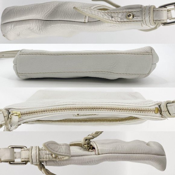 Vintage Dooney & Bourke White Leather Crossbody - Picture 6 of 12